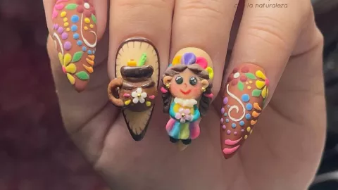 uñas para el 15 de septiembre