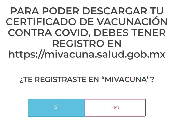 Paso 1 para hacer certificado de vacunación con dosis de refuerzo