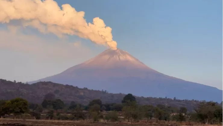 popocatépetl 25 mayo sobrevuelo cráter