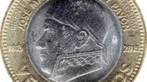 La moneda de 20 pesos que se vende en miles, por un detalle que debes mirar de cerca