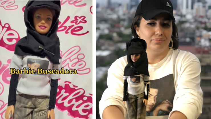 Colectivo de Personas Desaparecidas crea a la Barbie Buscadora