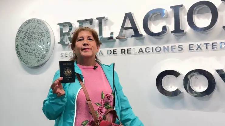 Pasaporte mexicano.