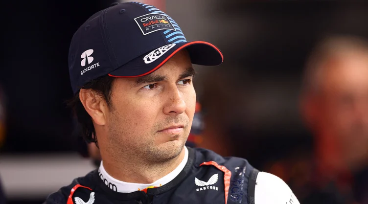 Checo Pérez en el GP de Singapur