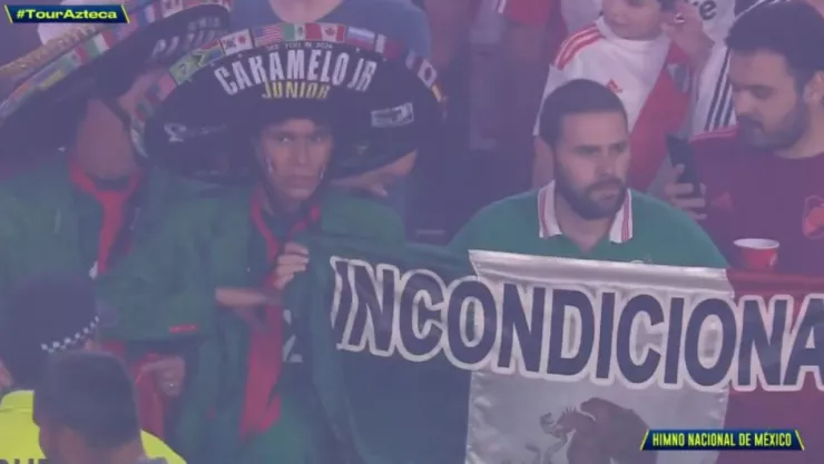 VIDEO | ¡Reprobable! Aficionados argentinos silban y abuchean el himno nacional mexicano