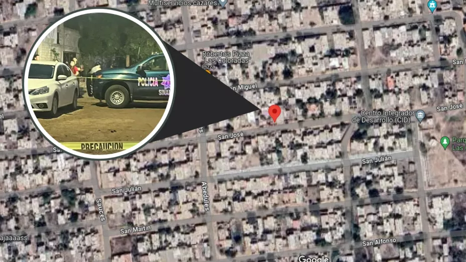 Asesinato a Balazos en Las Coloradas