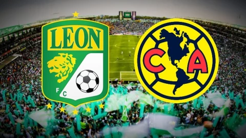 León vs Águilas del América futbol
