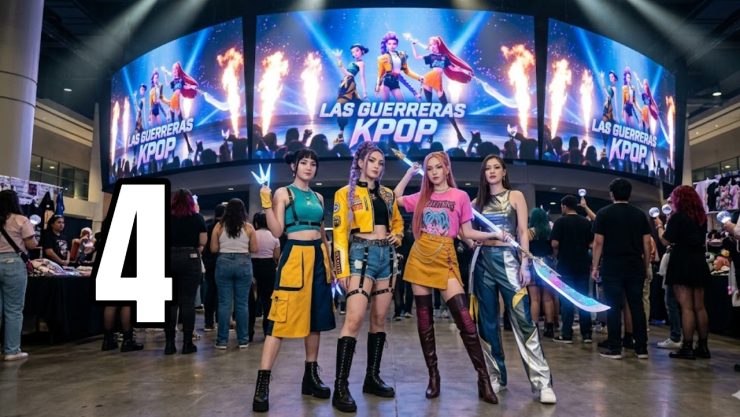 4 ideas de outfits para ir a un concierto estilo KPop Demon Hunters