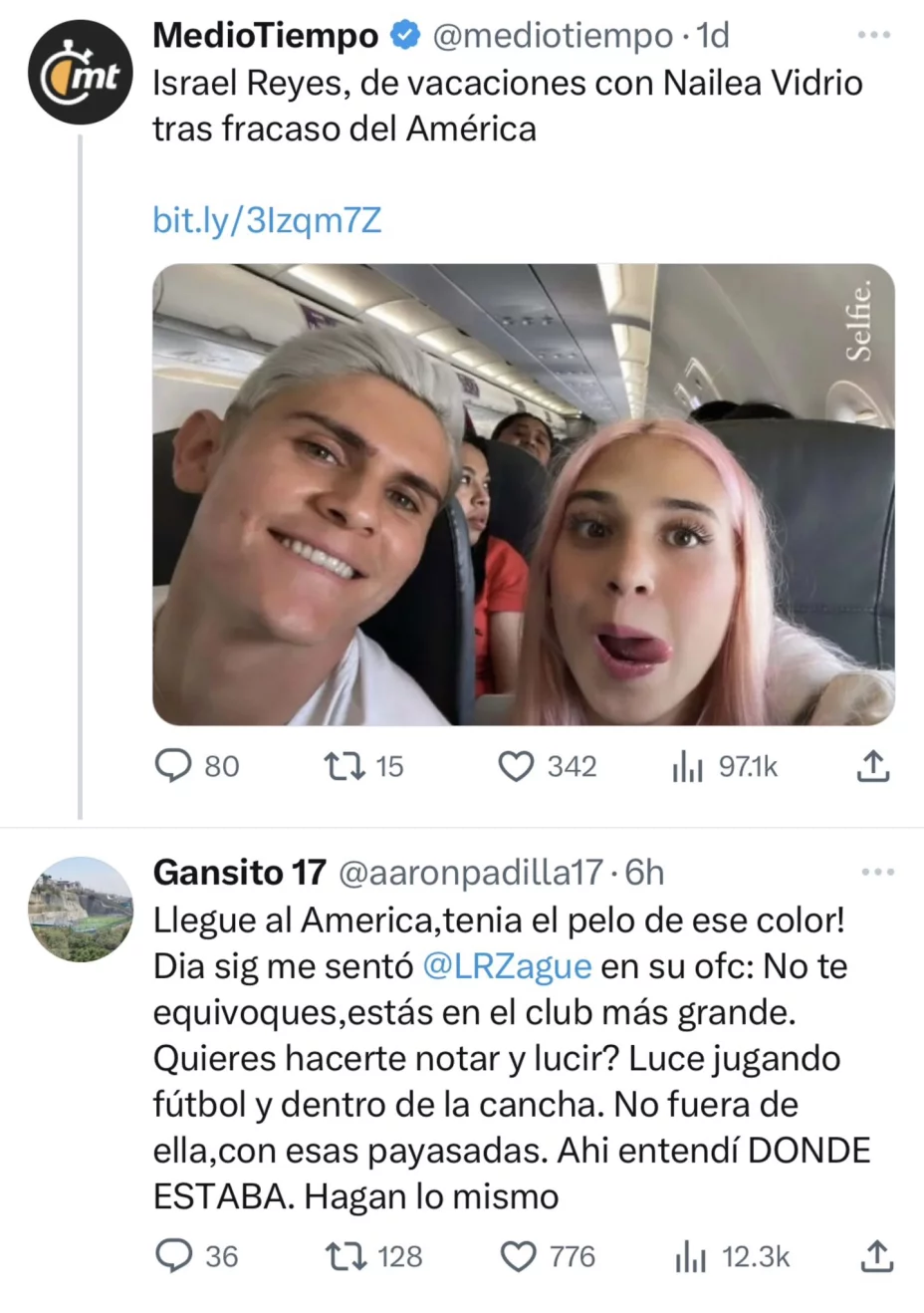 Mensaje de Aaron Padilla para Israel Reyes sobre triunfar en América