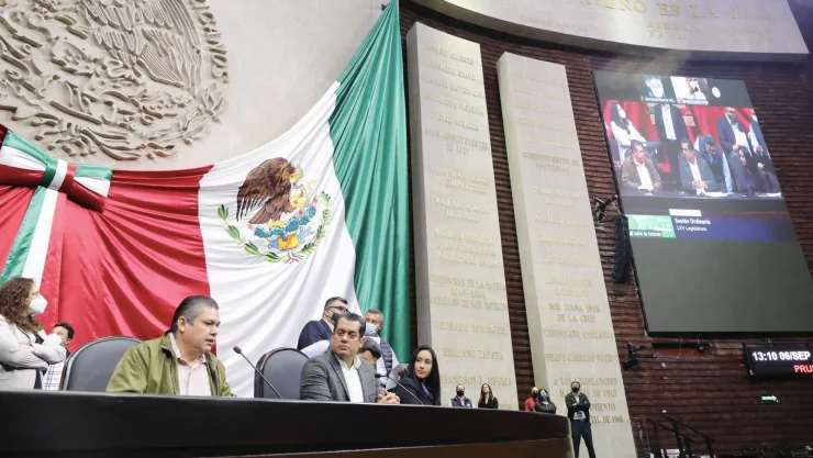 La Cámara de Diputados recibió la minuta de la Ley Federal de Revocación de Mandato aprobada por el Senado de la República.