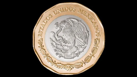 Moneda de 20 pesos