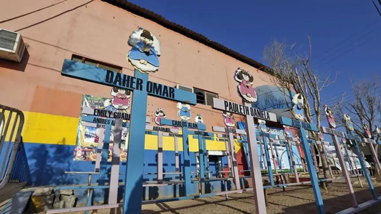 Guadería ABC altar a niños muertos