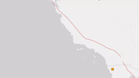 Sismo en California