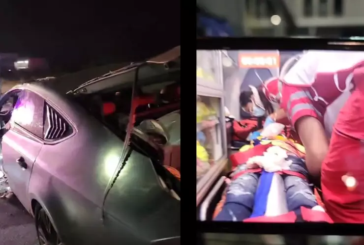 Accidente en Cancún_ Conductor queda heridos tras volcadura en Boulevard Colosio