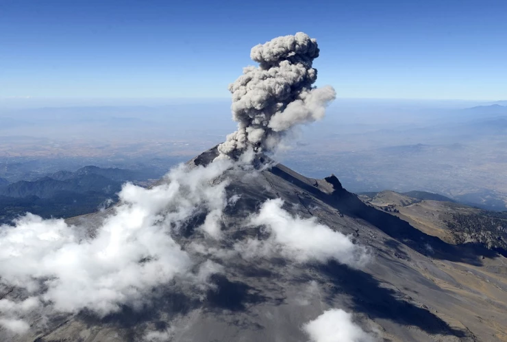 Así se vería el INTERIOR del volcán Popocatépetl según la IA