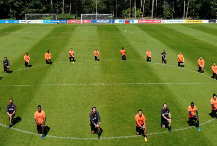 El PSV se une a las protestas por la muerte George Floyd