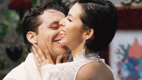 Hijos de Ángela Aguilar y Christian Nodal_ ¿A quién se parecerían más según la IA?