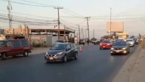 Atropellado Carretera Tijuana Tecate