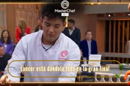 Lancer sudando