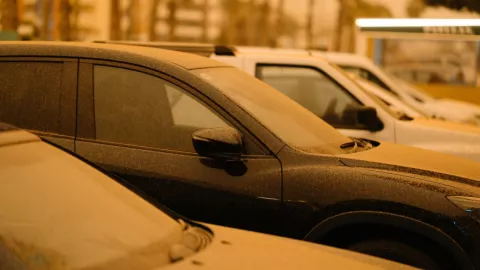 Una tormenta de arena en Guaymas, Sonora dejó varios daños materiales pues se cayeron algunos árboles y se quedaron sin servicio de electricidad por varias horas.