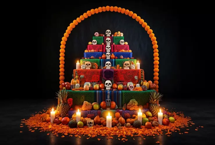 Día de Muertos Altar Significado
