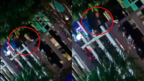 VIDEO BRUTAL | Momento en que hombre le quita a la cabeza a su amigo tras una intensa riña; vecinos captaron el momento