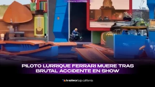 Muere piloto Lurrique.