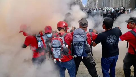 Ayotzinapa 43 normalistas marcha 2022