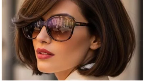 corte bob redondo itliano