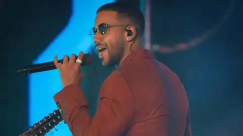 Cantante Romeo Santos.