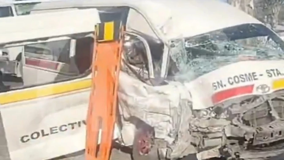 choque vía corta a santa ana hoy