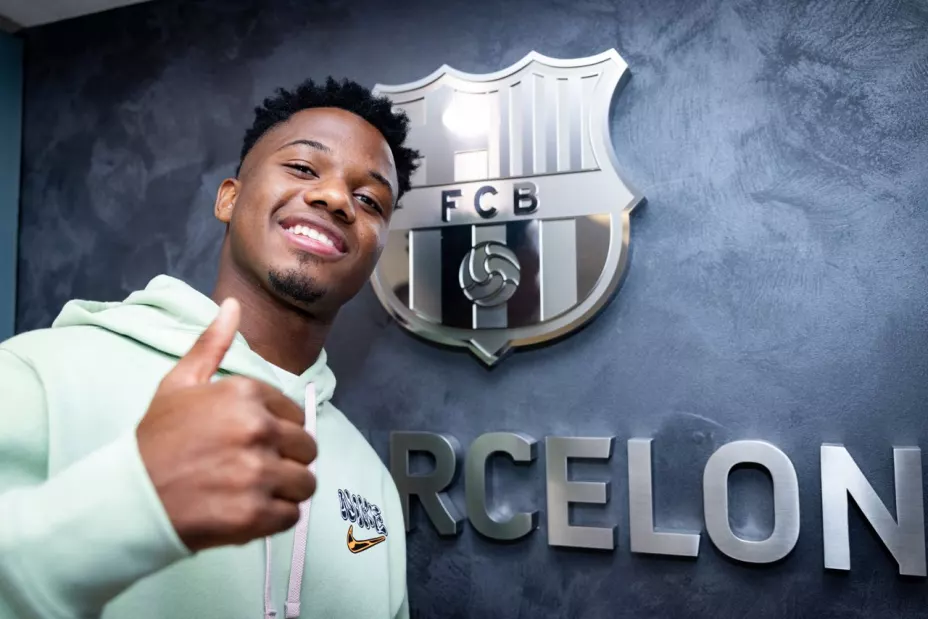 Ansu Fati Barcelona 10 de Messi
