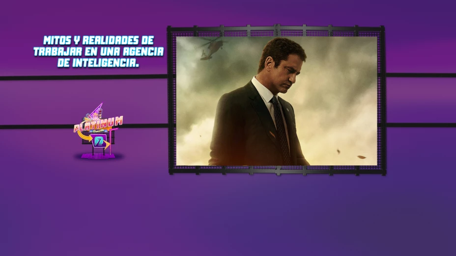 ¿Cuáles son los mitos y realidades de trabajar en una agencia de inteligencia como Mike Banning? | Agente Bajo Fuego, estreno Plantinum por Azteca 7.