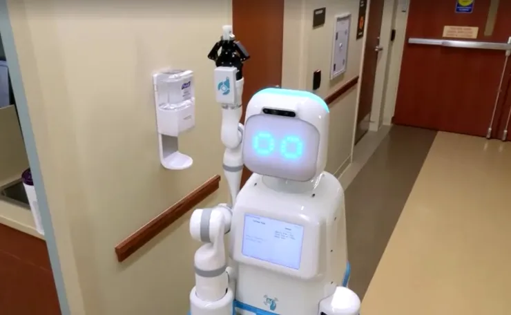 Enfermeras robots en Estados Unidos