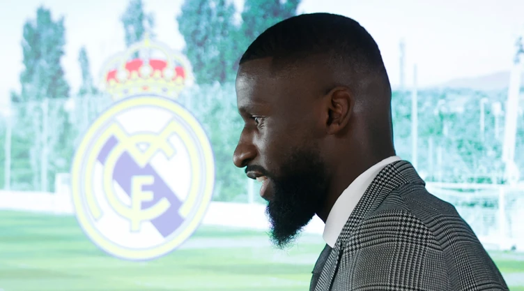 Antonio Rüdiger en las instalaciones del Real Madrid