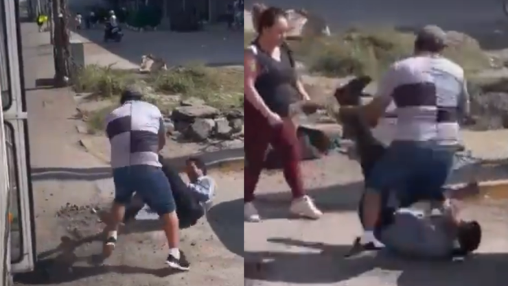 Pelea en colonia las Amapolas; Veracruz