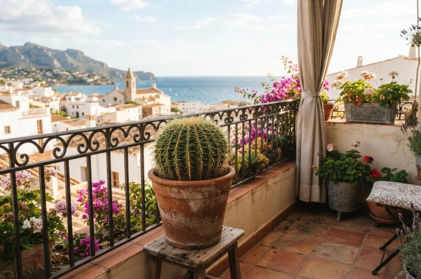 Poner un cactus en el balcón: quiénes lo recomiendan y para qué sirve