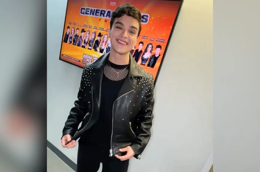 Julio no podía creer que cantaría en la Arena Ciudad de México durante Generaciones Tour.