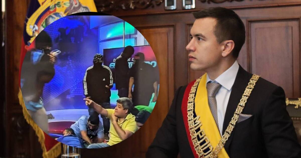 Daniel Noboa declara “Conflicto armado interno” en Ecuador tras