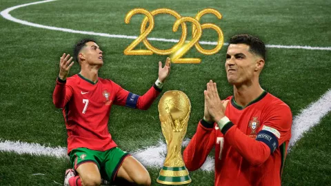 Cristiano Ronaldo lamenta el no calificar al Mundial 2026.