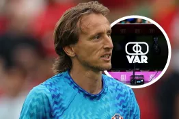 Luka Modric explota en contra del VAR
