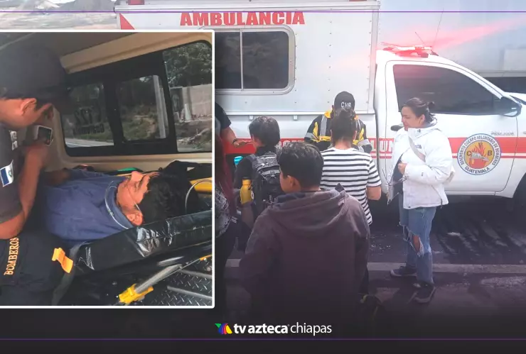 Microbús con destino a Antigua Guatemala sufre accidente: mexicanos a bordo resultaron lesionados