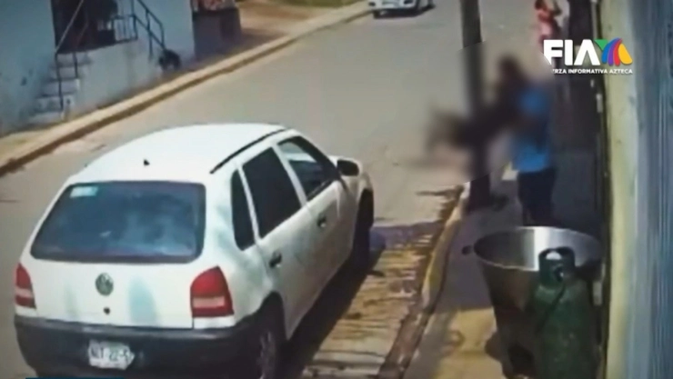 Maltrato animal: Hombre lanza a perro dentro de cazo con aceite hirviendo