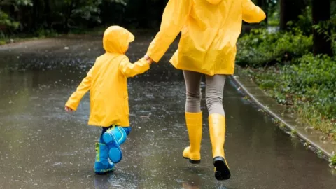 LLUVIAS POR FRENTE FRÍO EN BAJA CALIFORNIA
