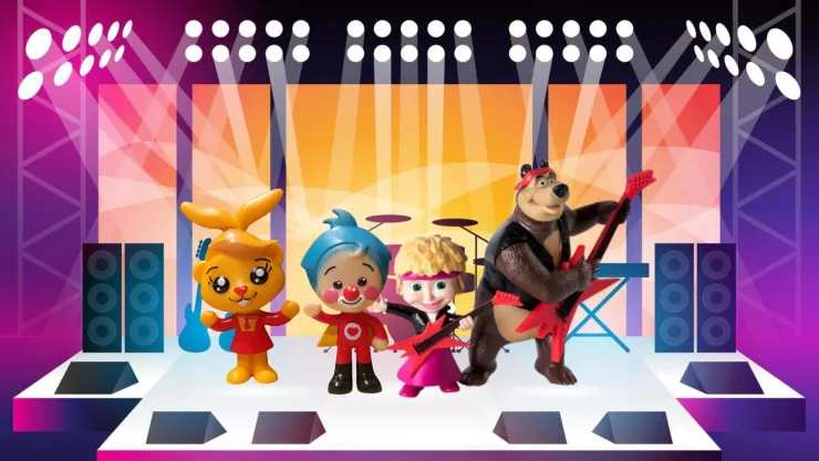 4 juguetes interactivos de Masha y el Oso y Plim Plim ideales para que los niños desarrollen el amor propio