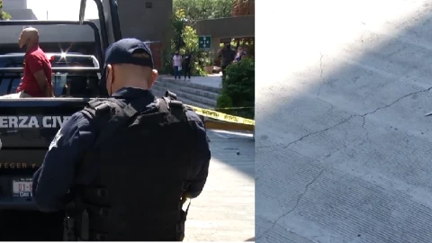 Sujeto intenta ingresar a la Secretar&iacute;a de Salud del Estado