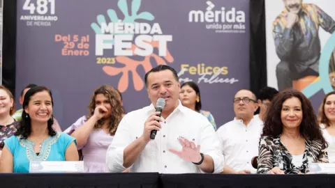 Mérida Fest 2023 Celebración del 481 aniversario de Mérida