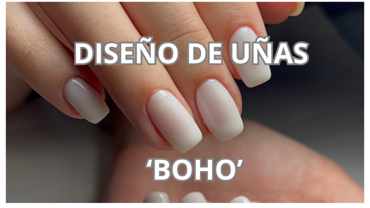 Diseño de uñas boho