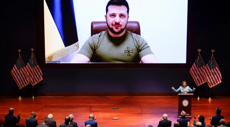 Zelensky Congreso de EU Ucrania