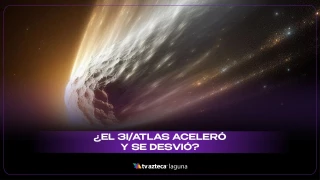 3IATLAS qué significa que se haya desviado y acelerado