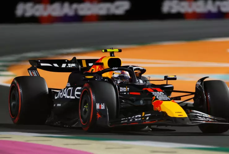 Checo Pérez en GP Arabia Saudita